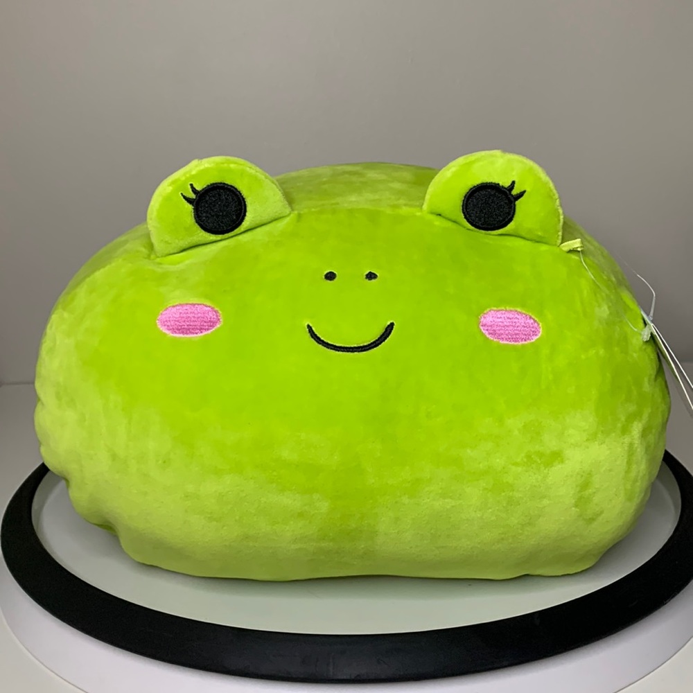 Squishmallows Wendy the Frog Stackable with Floral Belly
